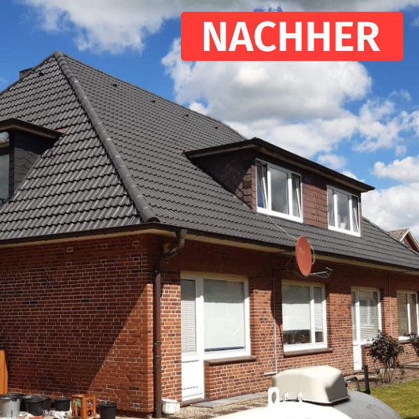 Dach nach der Dachbeschichtung Bad Kreuznach
